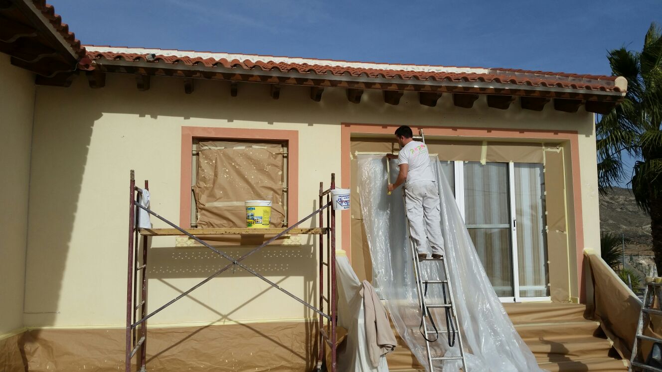 pintar fachada en Murcia